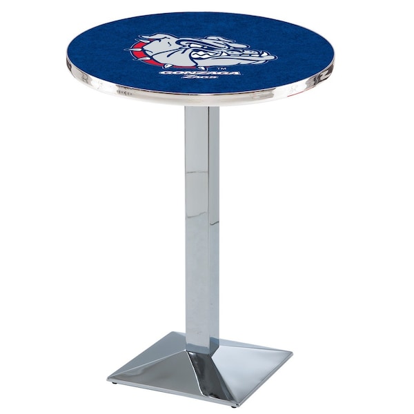 42" Chrome Gonzaga Pub Table